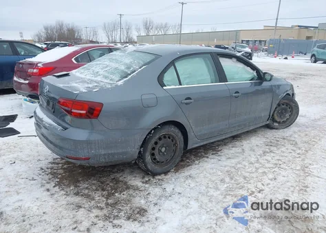 2017 Volkswagen Jetta 1.4T S z USA, uszkodzony, nr VIN 3VW2B7AJ5HM331441